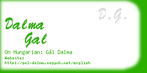 dalma gal business card